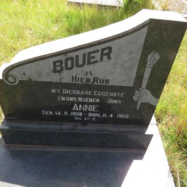 BOUER Annie 1908-1966