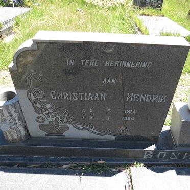 BOSHOFF Christiaan Hendrik 1914-1984 & Suzetta Otilia 1916-2003 _1