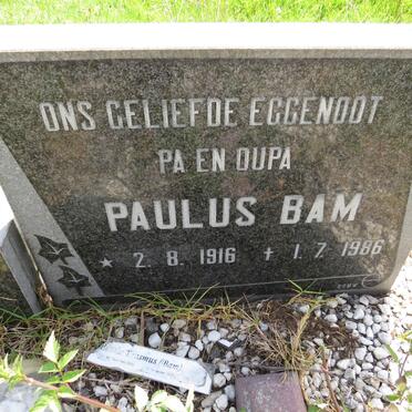 BAM Paulus 1916-1986 & Bettie ERASMUS 1922-2015 _1