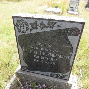 BEZUIDENHOUT Petrus J. 1877-1959