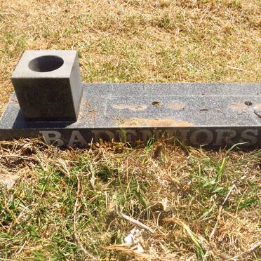 BADENHORST Jurie Johannes 1923-2012 _1