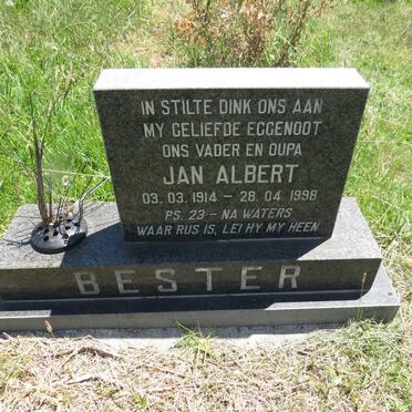 BESTER Jan Albert 1914-1998