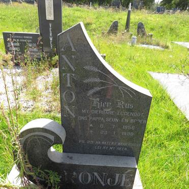 CRONJE Anton 1956-1988