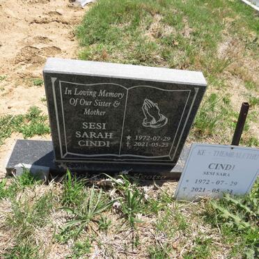 CINDI Sesi Sarah 1972-2021