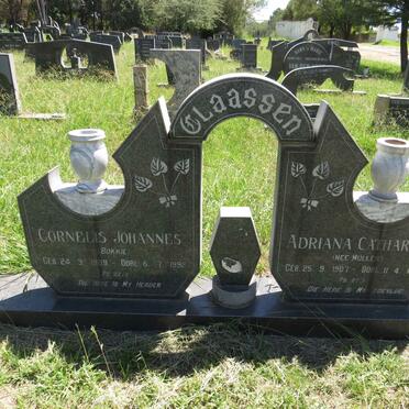 CLAASSEN Cornelis Johannes 1909-1992 & Adriana Catharina MULLER 1907-1995