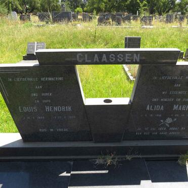 CLAASSEN Louis Hendrik 1908-1968 & Alida Maria 1912-1963