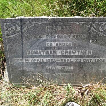 CROWTHER Jonathan 1913-1945