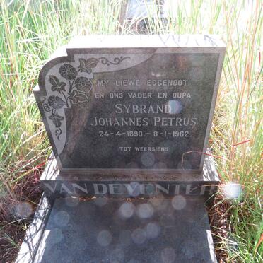 DEVENTER Sybrand Johannes Petrus, van 1890-1962