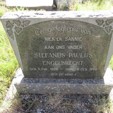 ENGELBRECHT Stefanus Paulus 1869-1948