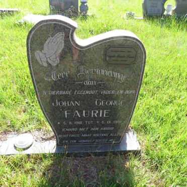 FAURIE Johan George 1918-1991 & Engela Jacoba 1925-2010 _1