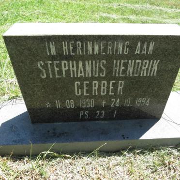 GERBER Stephanus Hendrik 1930-1994