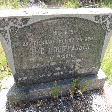 HOLTZHAUSEN E.C. nee WESSELS 1888-1967