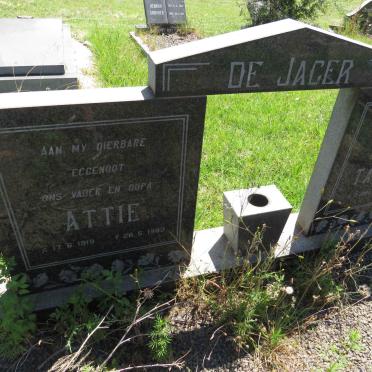 JAGER Attie, de 1919-1983& Takkies 1920-1990 _1