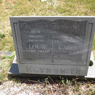 KLYNSMITH Louw 1950-2017 & Carien 1958-1989