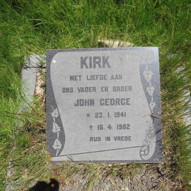KIRK John George 1941-1982