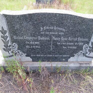 LINDEQUE Michiel Casparus 1868-1945 & Nancy Annie Harriet VAN EYSSEN 1872-1956