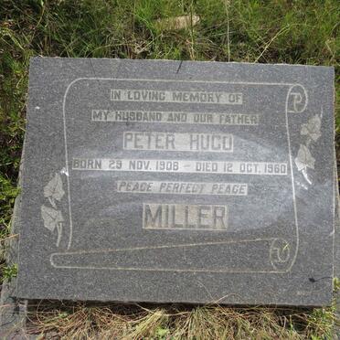 MILLER Peter Hugo 1908-1960