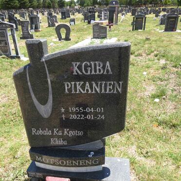 MOTSOENENG Kgiba Pikanien 1955-2022