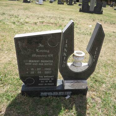 MODISE Tankiso Lucy 1960-2002