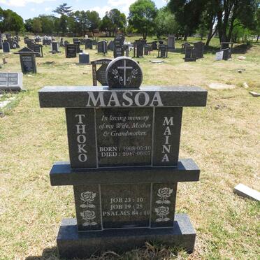 MASOA Thoko Maina 1968-2017