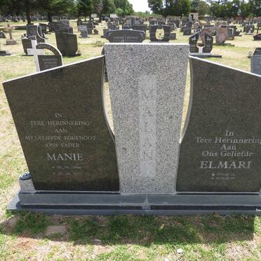 MALAN Manie 1946-2007 :: MALAN Elmari 1974-2019