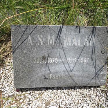 MALAN A.S.M. 1875-1967