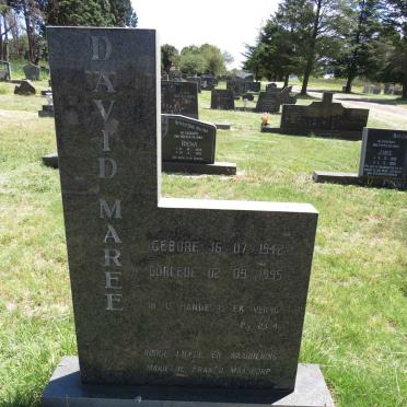MAREE David 1942-1995