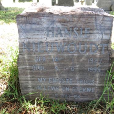 NIEUWOUDT Hansie 1943-1995