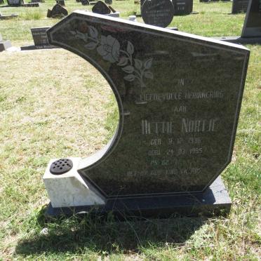 NORTJE Hettie 1936-1995