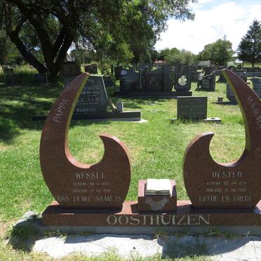 OOSTHUIZEN Wessel 1932-1996 & Hester 1934-1996