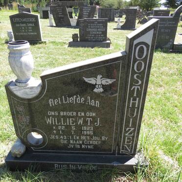 OOSTHUIZEN Willie W.T.J. 1923-1995