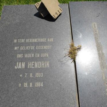 OBERHOLSTER Jan Hendrik 1903-1984 & Hester Maria Jacoba 190?-1986 _2