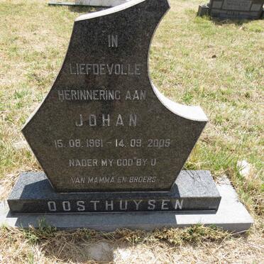 OOSTHUYSEN Johan 1961-2005