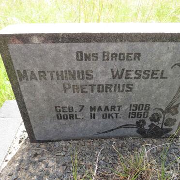 PRETORIUS Marthinus Wessel 1908-1960