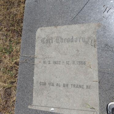 PAPENFUS Carl Theodorus 1922-1968