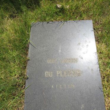 PLESSIS Gert Lambert, du 1979-1979