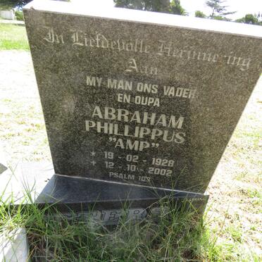 PIETERS Abraham Phillippus 1928-2002