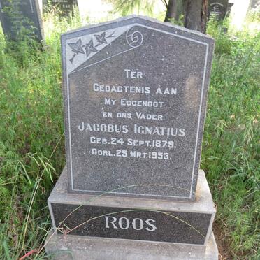ROOS Jacobus Ignatius 1879-1953
