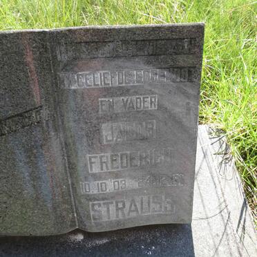 STRAUSS Jacob Frederich 1903-1961