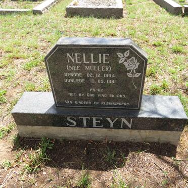 STEYN Nellie nee MULLER 1904-1981