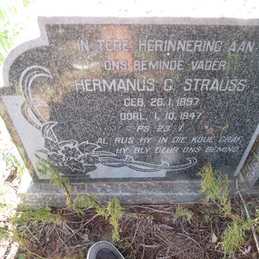 STRAUSS Hermanus C. 1897-1947