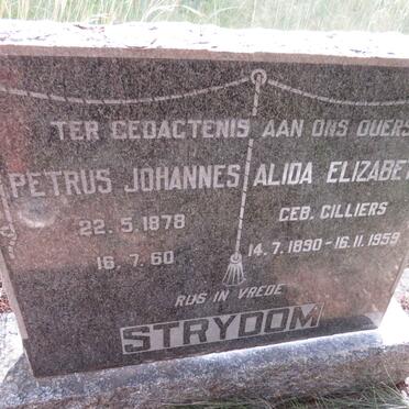 STRYDOM Petrus Johannes 1878-1960 & Alida Elizabeth CILLIERS 1890-1959