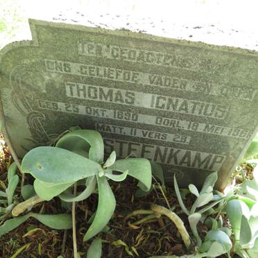 STEENKAMP Thomas Ignatius 1890-1961