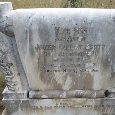 SCOTT James Robert 1871-1937 