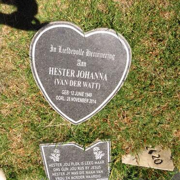 SNYMAN Hester Johanna nee VAN DER WATT 1949-2014 _2