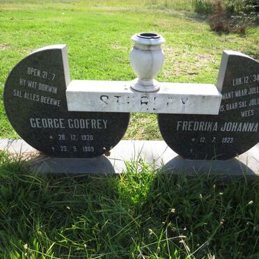 STERLEY George Godfrey 1920-1989 & Fredrika Johanna 1923-