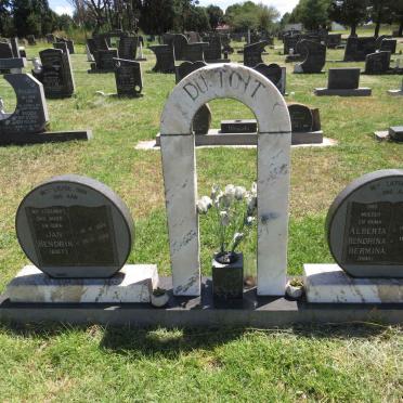 TOIT Jan Hendrik, du 1925-1996 & Alberta Hendrina Hermina 1934-2017