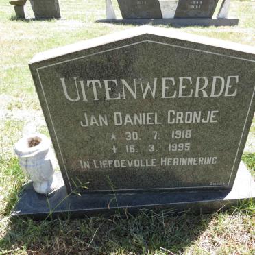 UITENWEERDE Jan Daniel Cronje 1918-1995