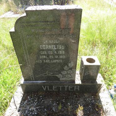 VLETTER Cornelius 1918-1961