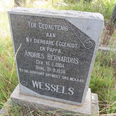 WESSELS Andries Bernardus 1904-1955